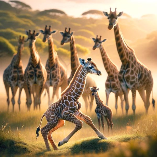 Giraffe Appreciation Captions