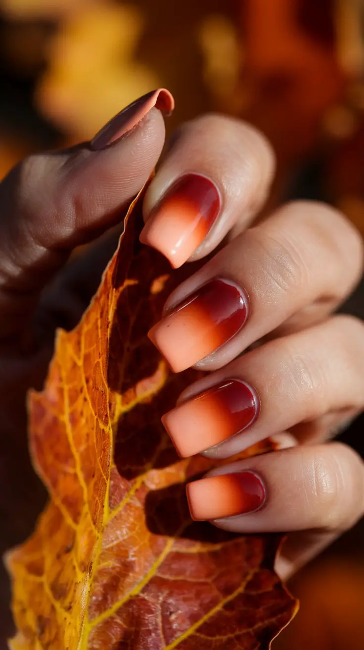 Burnt Orange Ombré (That Fades So Perfectly It’s Criminal)