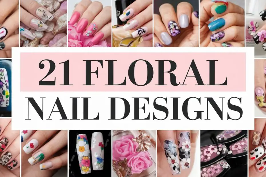 Floral Nail Designs