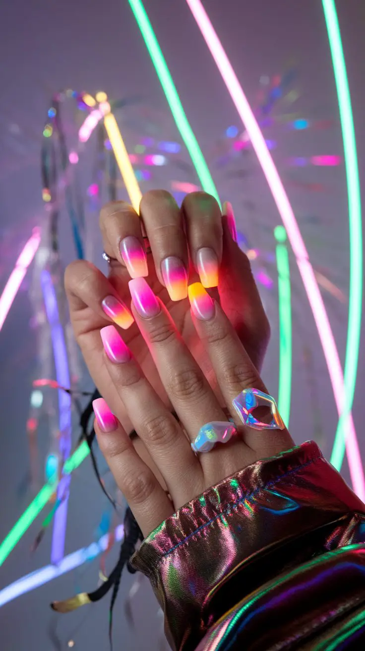 Neon Gradient (That’s Pure Festival Energy)