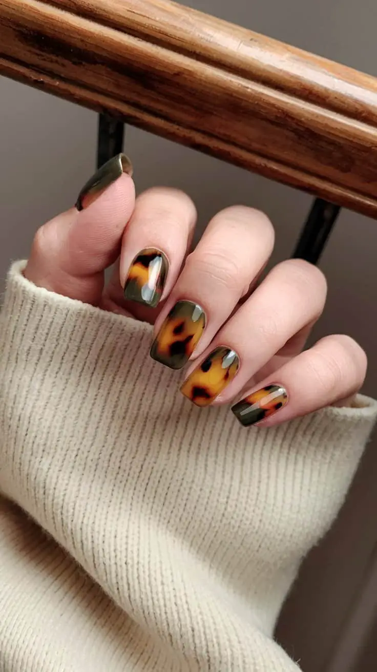 Olive Green Tortoise Shell (That’s Like Animal Print for Sophisticated People)