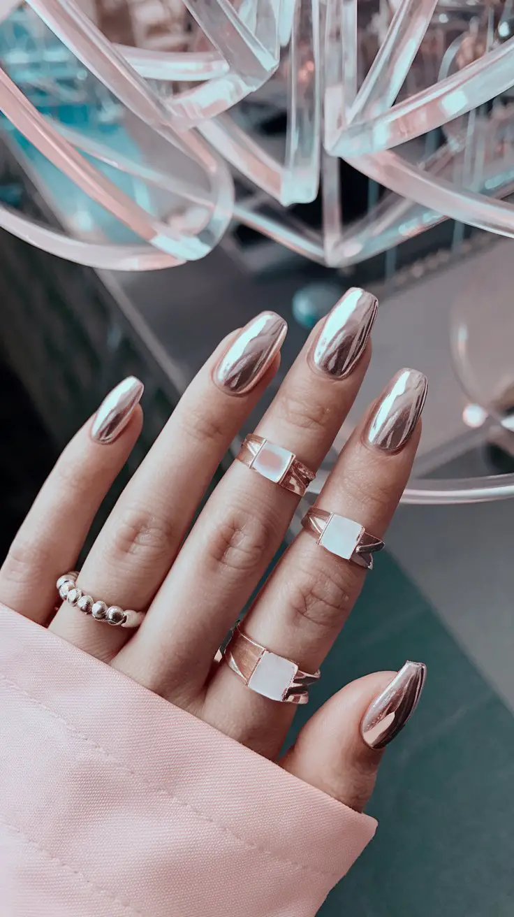 Pearl Chrome with Negative Space (That Proves Less Really Can Be More)