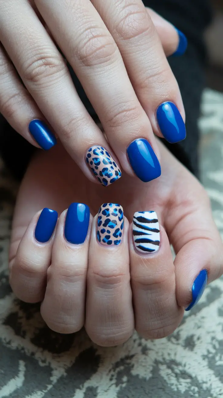 Royal Blue Animal Print (That’s Surprisingly Sophisticated)