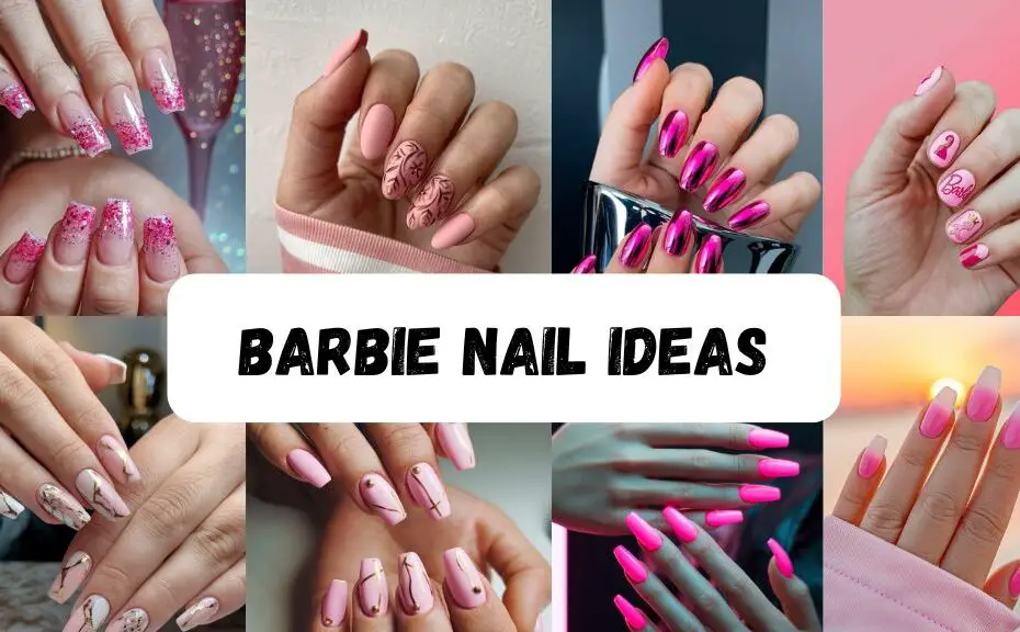 Barbie Nail Ideas