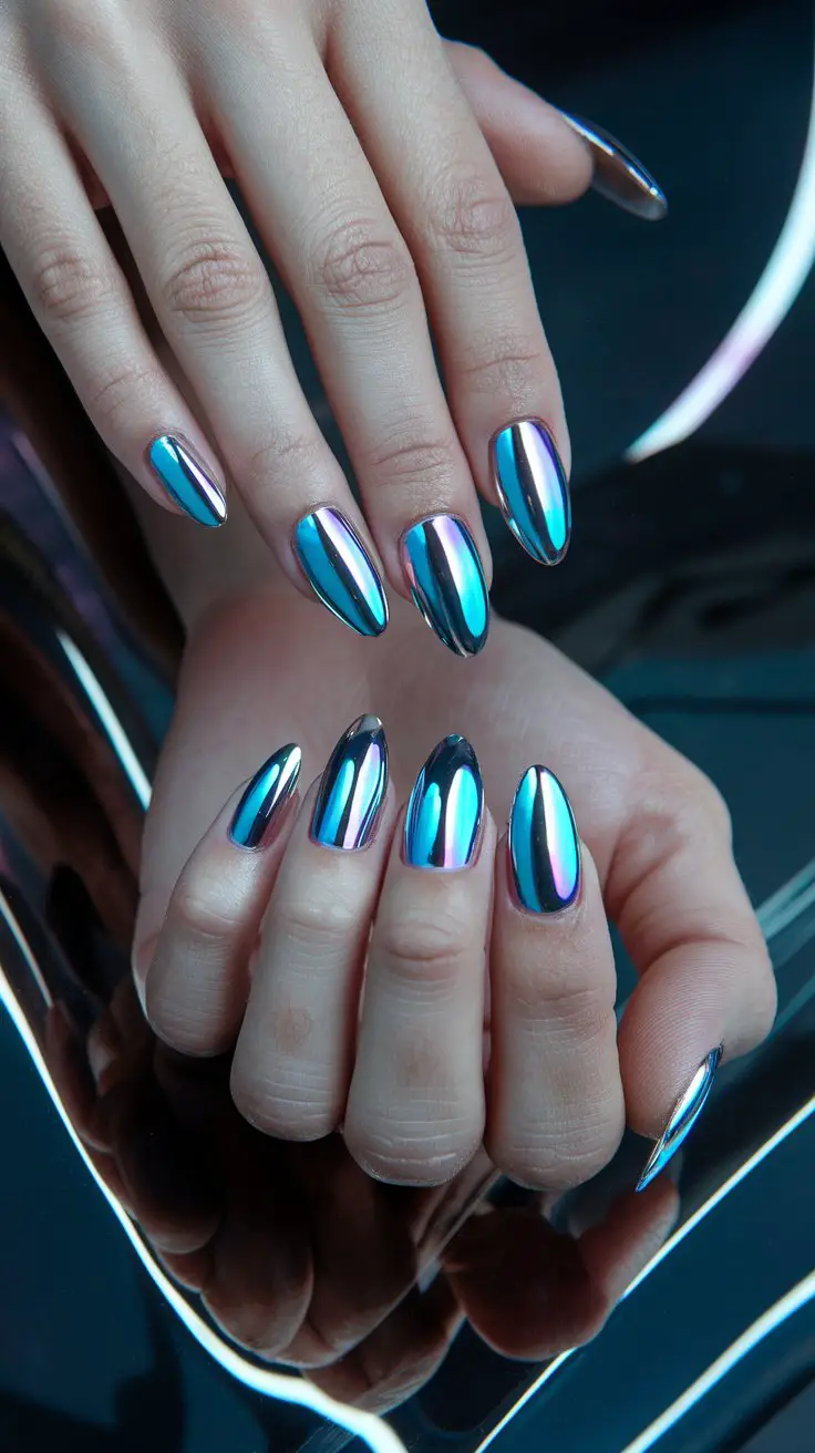 Chrome Mirror Finish (That's Giving Literal Robot Chic)