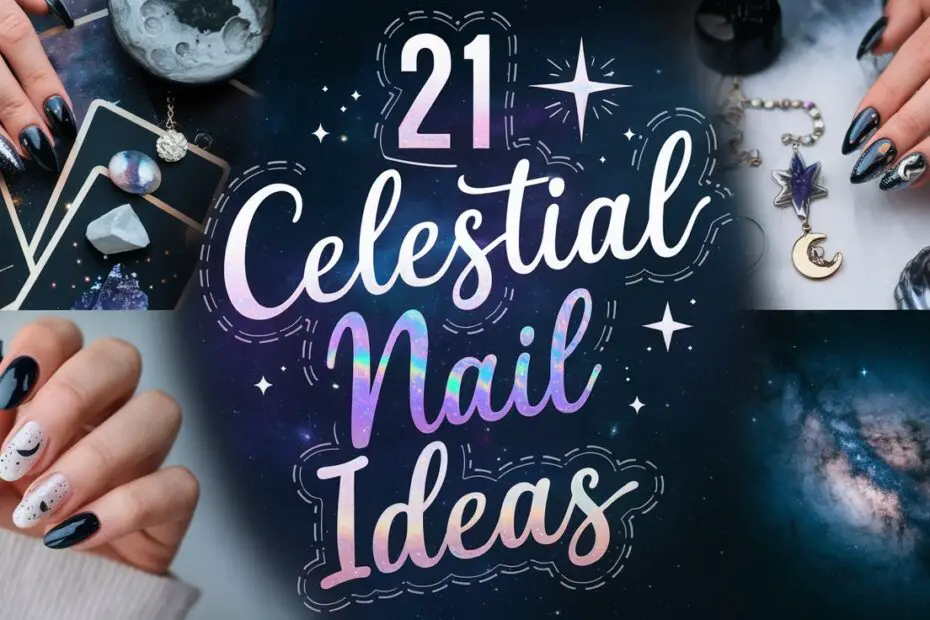 Celestial Nail Ideas