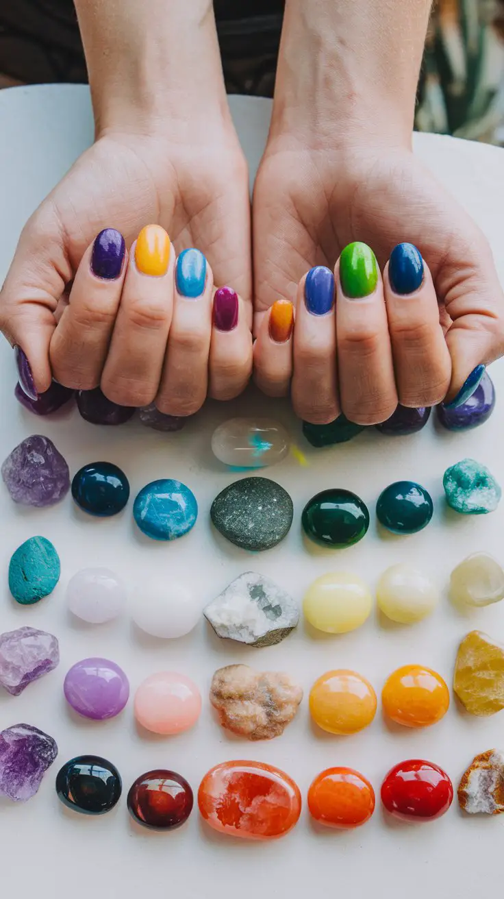Chakra Rainbow Nails (That Balance Your Energy and Your Look)