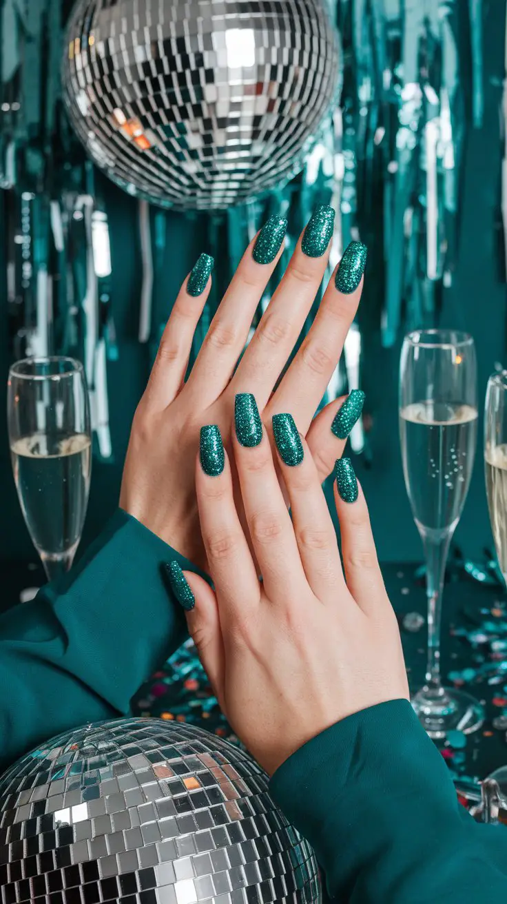 Chunky Teal Glitter Bomb (For When Subtle Isn’t In Your Vocabulary)
