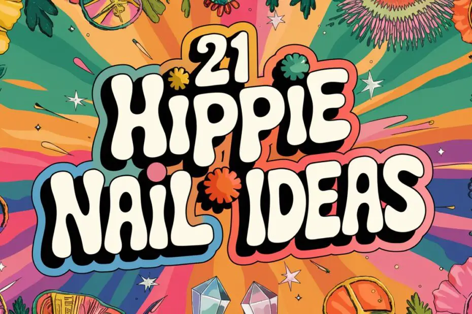 Hippie Nail Ideas