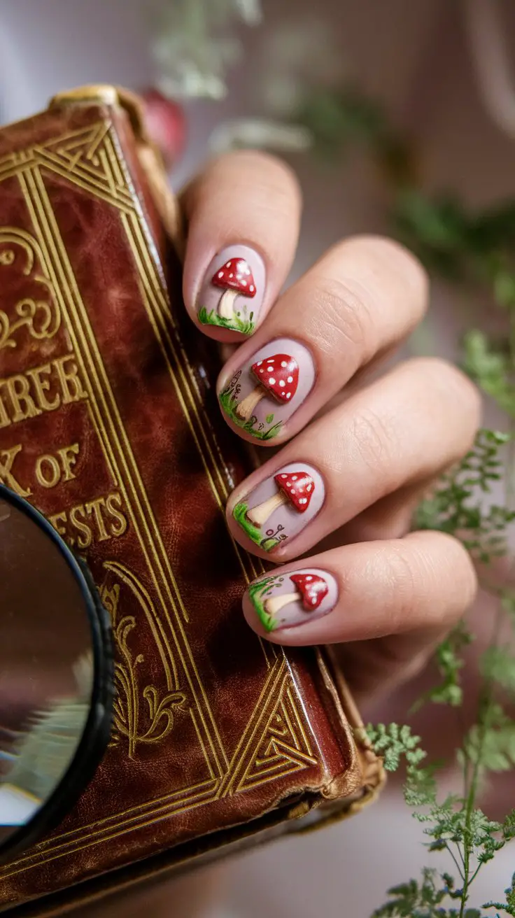 Miniature Mushroom Garden (Because Cottagecore Meets Fantasy)