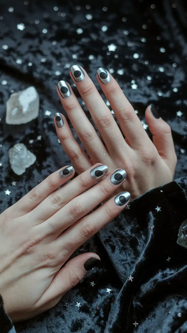 Moon Phase Magic Nails (That Connect You to Lunar Energy)