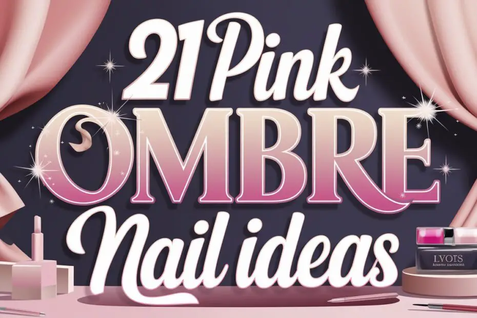 Pink Ombre Nail Ideas