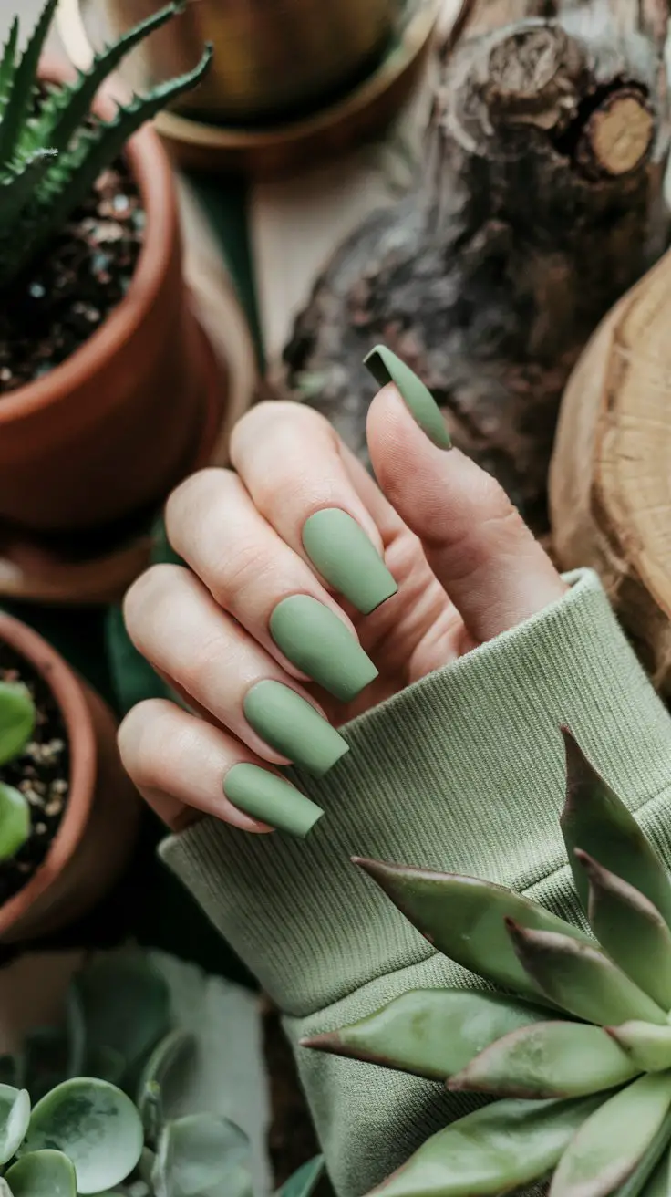 Sage Green Serenity (That’s Giving Plant Mom Perfection)
