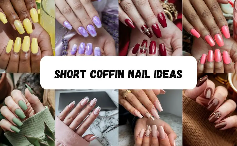 Short Coffin Nail Ideas