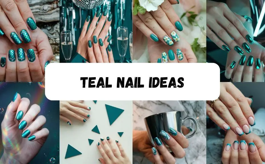 Teal Nail Ideas