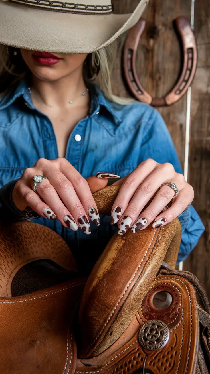 Classic Cowhide Print (That Makes You Feel Like The Coolest Cowgirl in the Saloon)