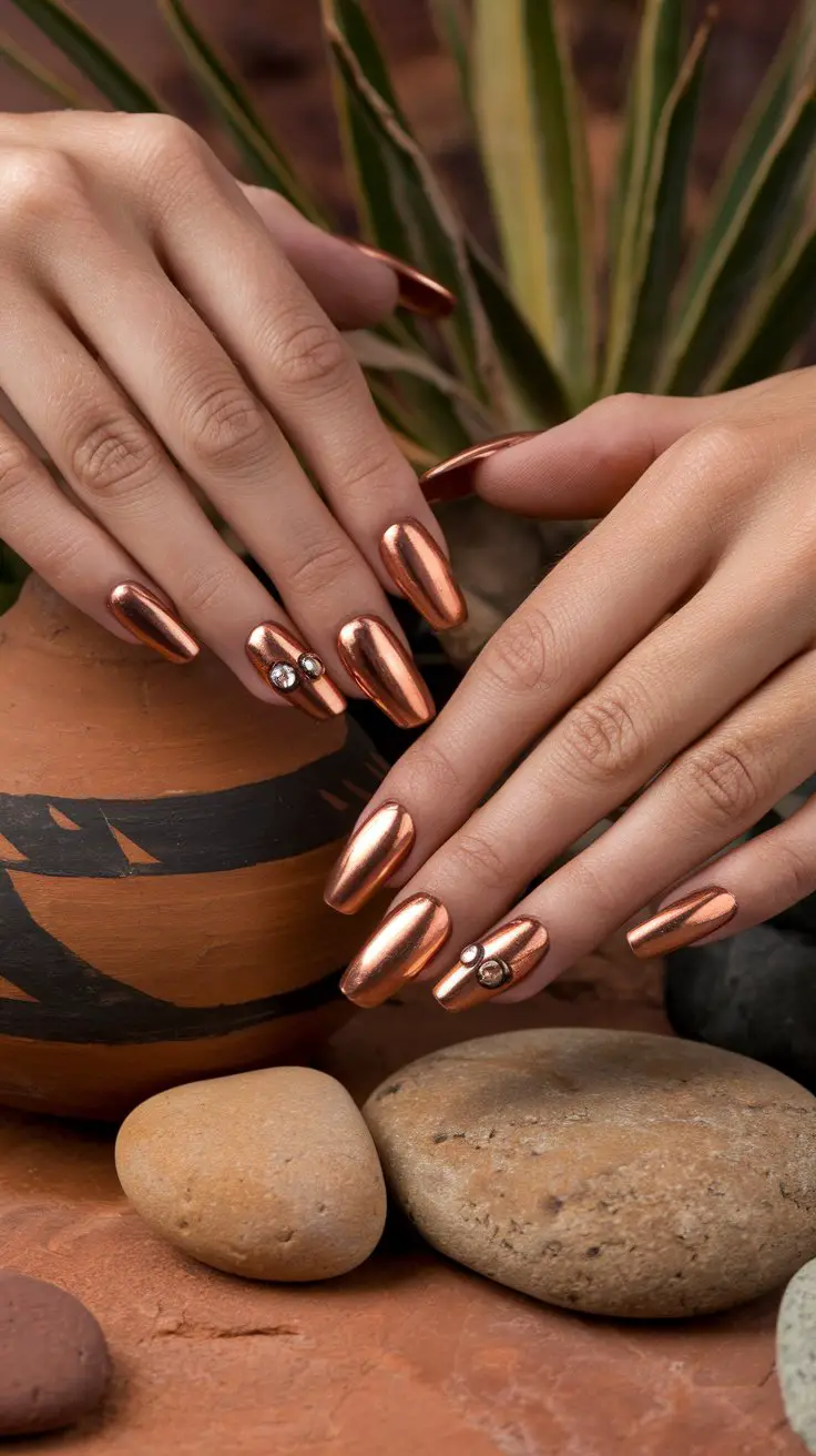Copper Metallic with Desert Vibes (Warm Tones for Warm Hearts)