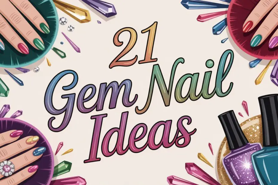 Gem Nail Ideas