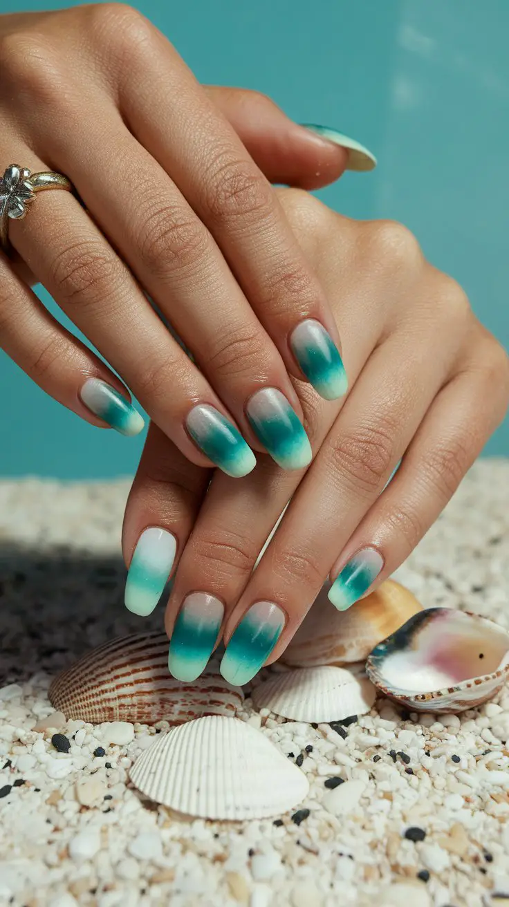 Turquoise Ombré Fade (That’s Pure Instagram Goals)