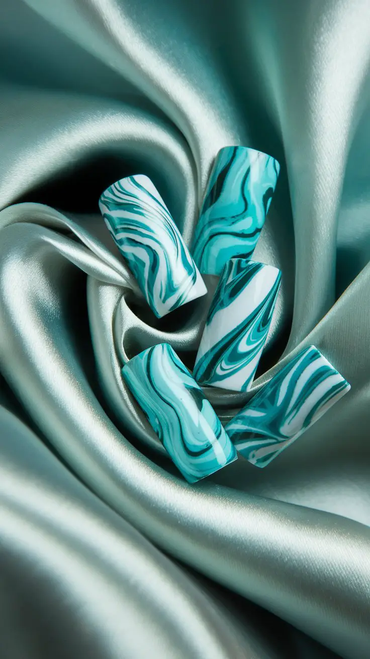 Turquoise Swirl Pattern (That’s Giving Hypnotic Goddess Energy)