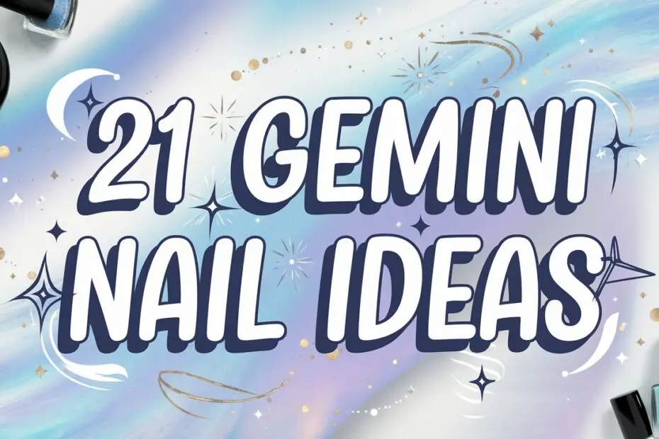 Gemini Nail Ideas