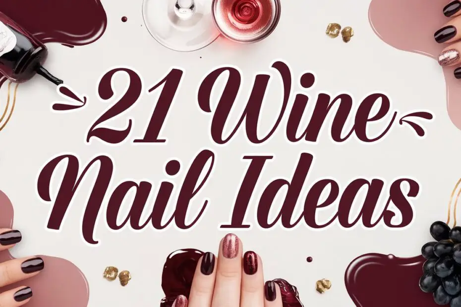 Wine Nails