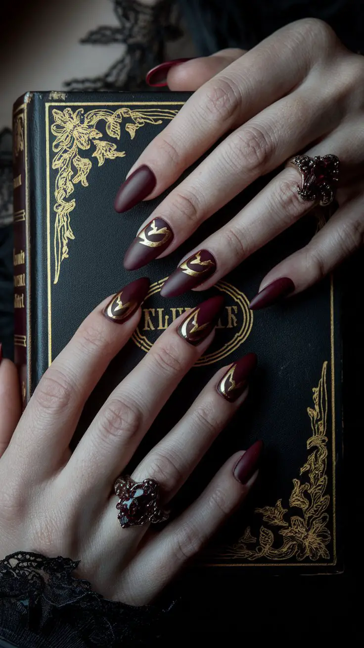 Blood Red Cat Eye (That’s Giving Vampire Diaries Main Character)