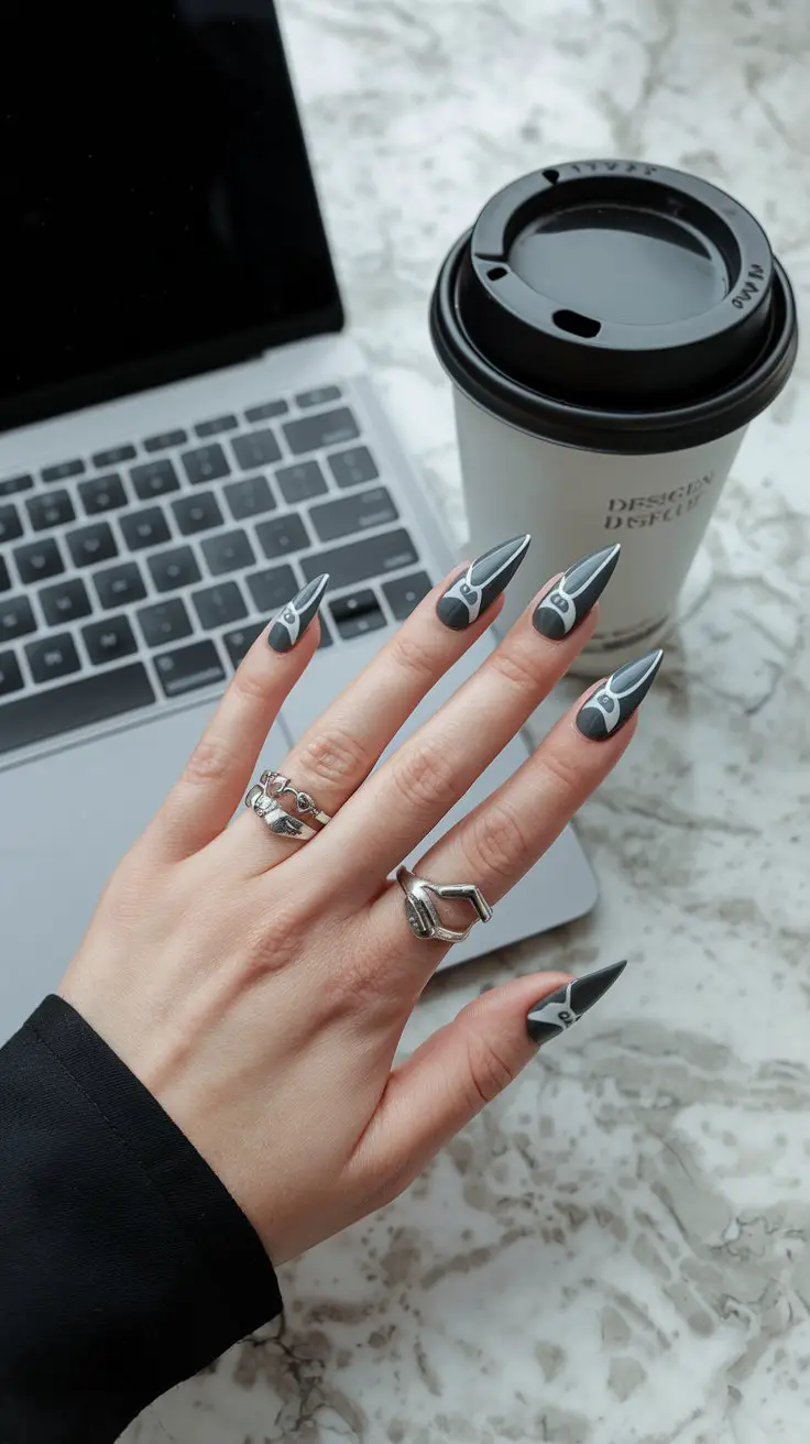 Charcoal Grey Cat Eye (That’s Understated But Make It Fashion)