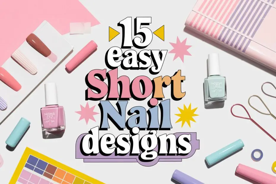 Easy Short Nail Designs