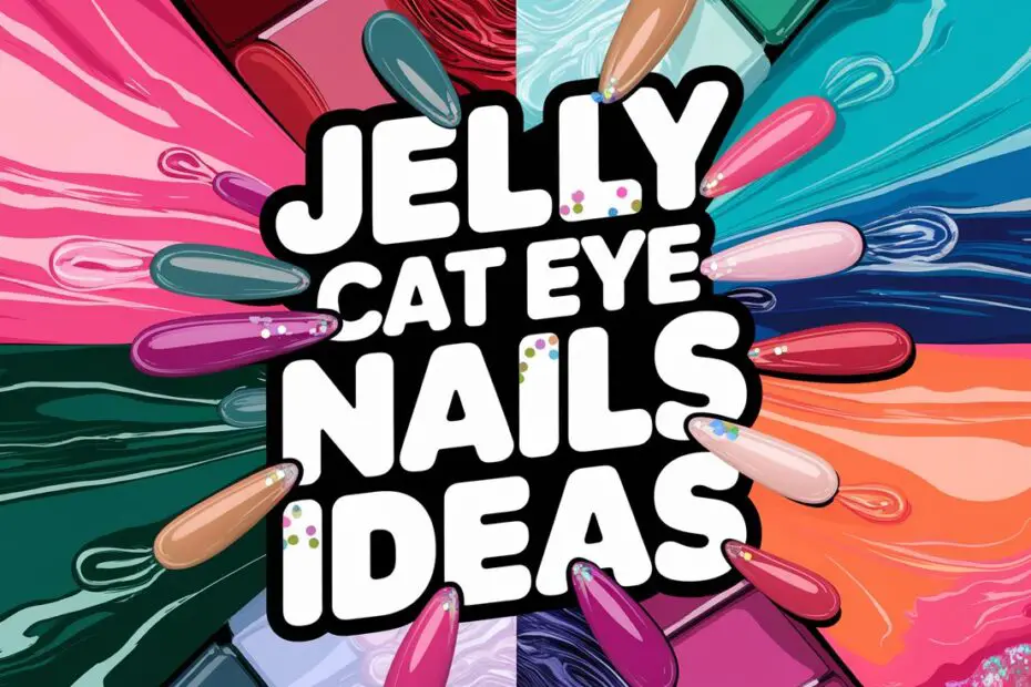 Jelly Cat Eye Nails Ideas