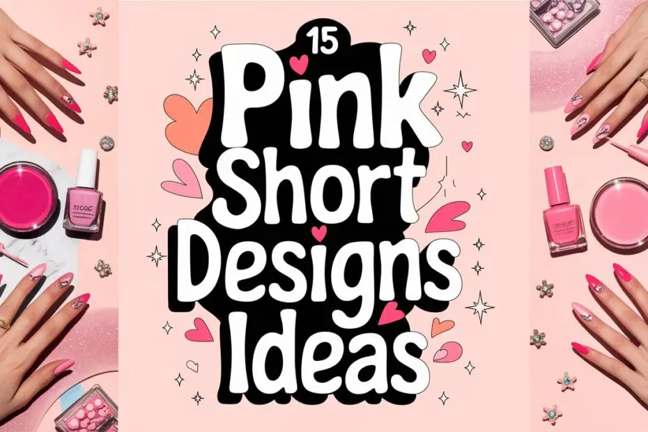 Pink Short Nail Designs