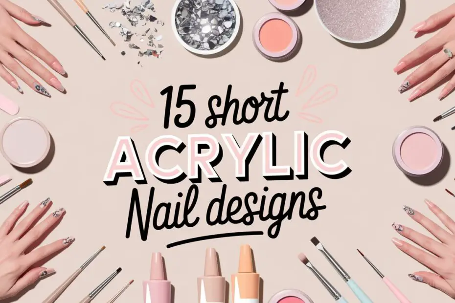 Short Acrylic Nail Designs