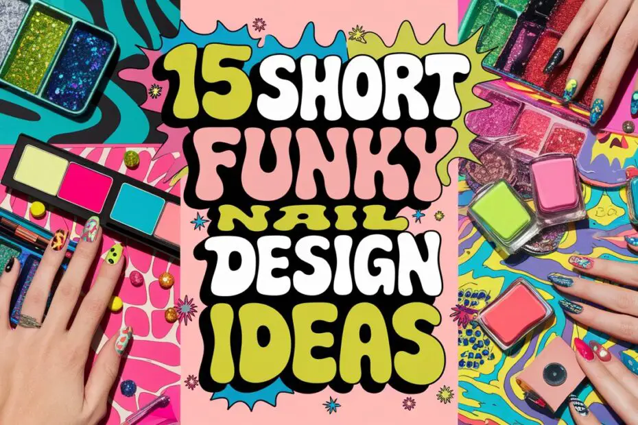 Short Funky Nail Designs