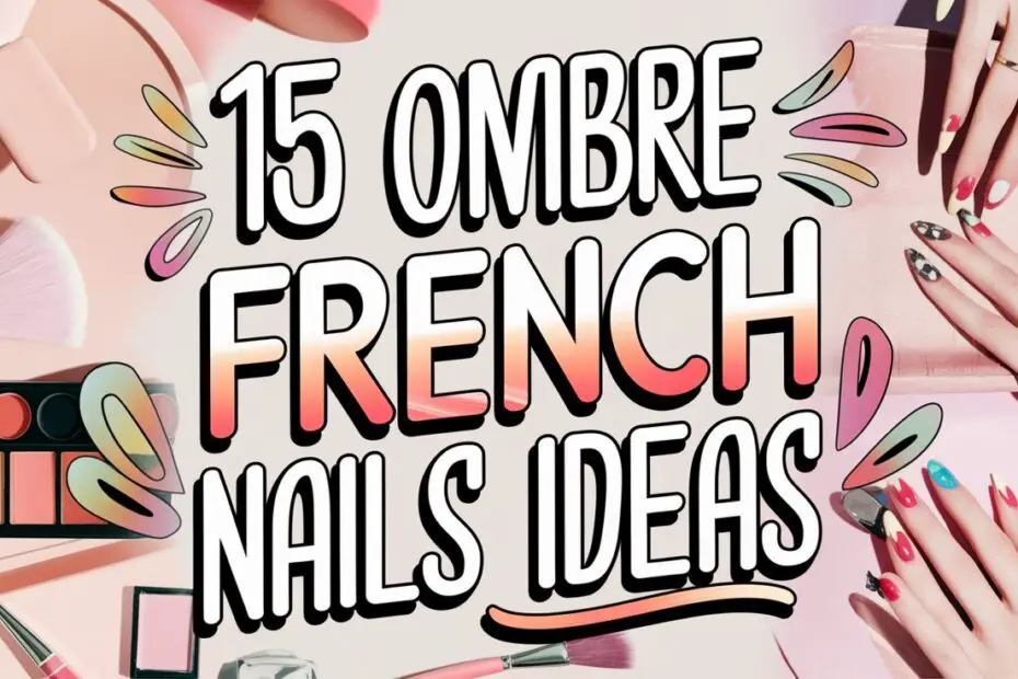 Ombre French Nails Ideas