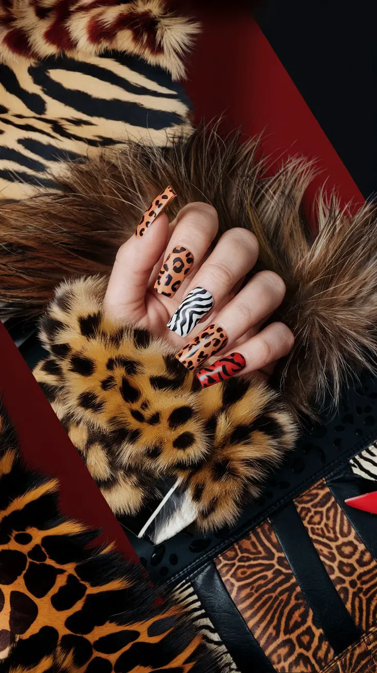 Red Leopard With Animal Print Mix (That Said “Why Choose One Print”)