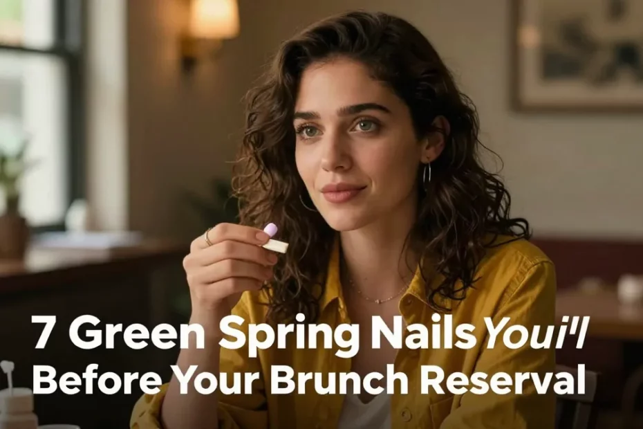 7 Green Spring Nails You’ll Want Before Your Brunch Reservation