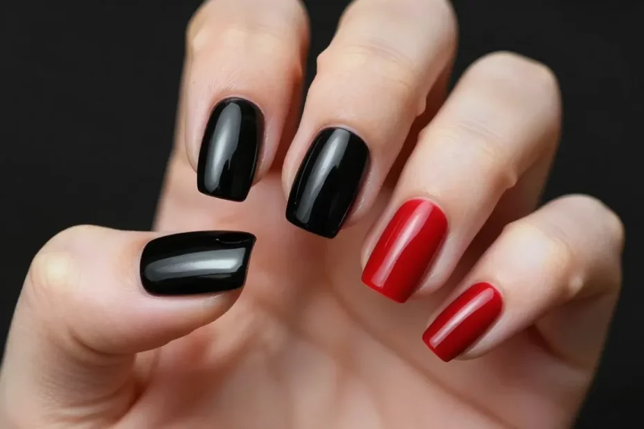 5 Black And Red Nail Ideas That Look Luxe Without Trying