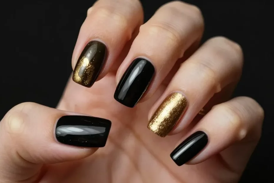 5 Black And Gold Nail Ideas That Scream Luxe Without Trying