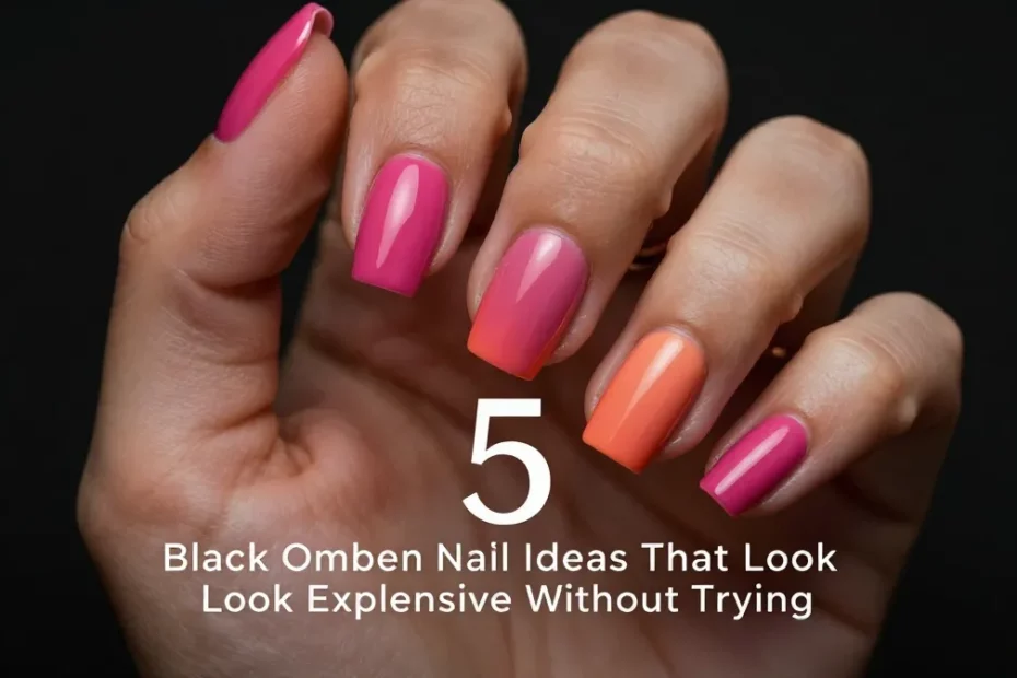 5 Black Ombre Nail Ideas That Look Expensive Without Trying