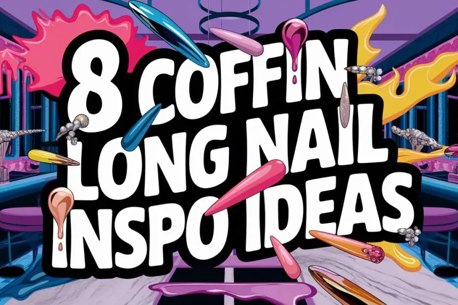 Coffin Long Nail Inspo Ideas