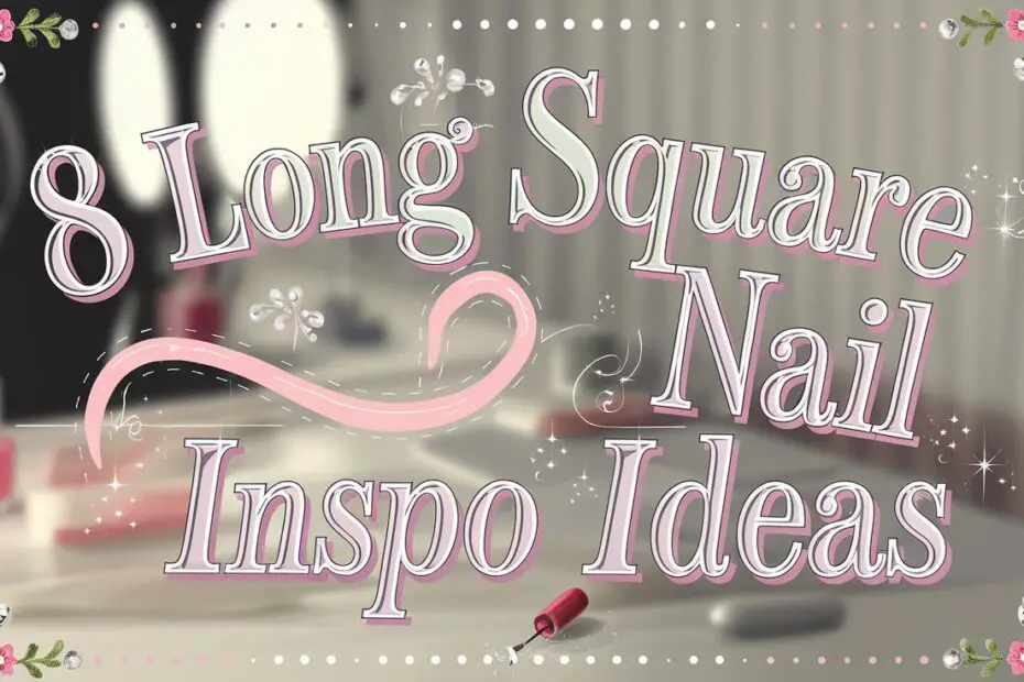 Long Square Nail Inspo Ideas