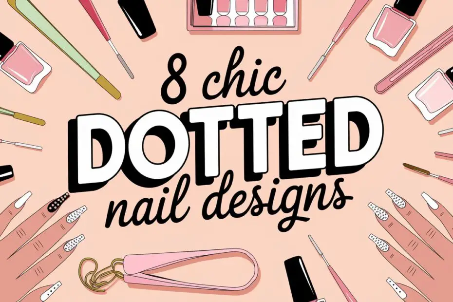Chic Dotted Nail Designs