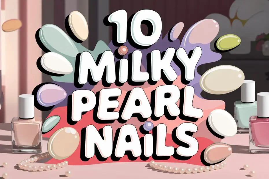 Milky Pearl Nails