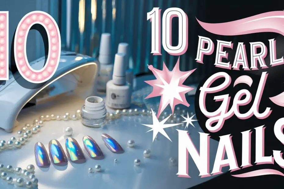 Pearl Gel Nails