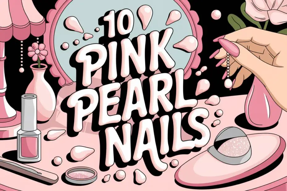 Pink Pearl Nails