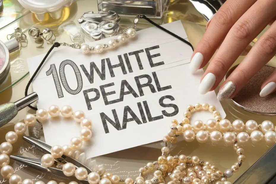 White Pearl Nails
